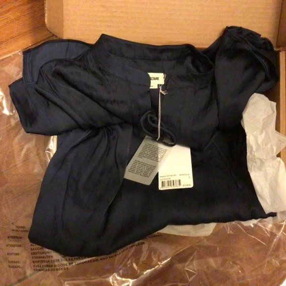 NWT Zadig Voltaire Satin Dress - Picture 4 of 4